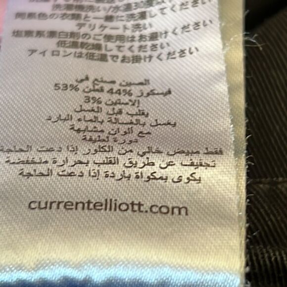 Current Elliott black jeans  - Picture 11 of 12